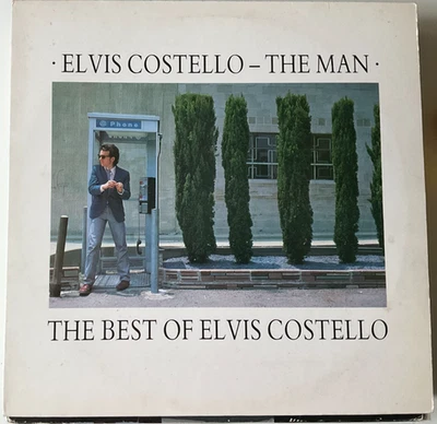 Elvis Costello /The Man (The Best Of Elvis Costello) UK 1986 EXCELLENT LP VINYL - Image 1 of 4
