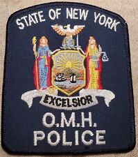 NY New York State Office of Mental Health OMH Police Patch