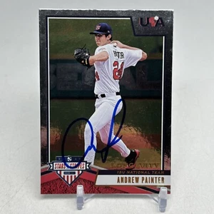 Andrew Painter Signed Auto Panini USA Stars Stripes Phillies #65 Longevity Foil - Picture 1 of 3