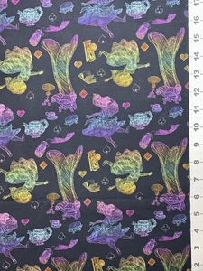 Alice in Wonderland Custom Fabric Fat Quarter 18”x28” Cotton Spandex - Picture 1 of 1