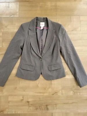 Candie's Blazer One Button Gray Juniors XL Fitted - Image 1 of 4