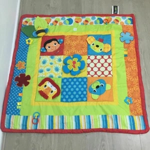 Faulty Jumbo Patchwork Play Space Baby Toddler Musical Activity Mat Gym 114x114 - Picture 1 of 9