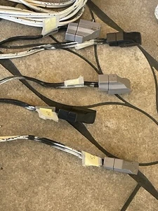 BOSE Acoustimass 6 5x Speaker Wire Cables L/R/C/RS/LS RCA to Bare Wire - Picture 1 of 7