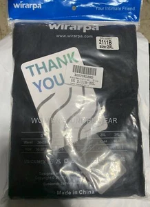 Wirarpa Damen Unterwäsche Slip Größe 2XL 4er-Pack Modell 2111 schwarz - Bild 1 von 2
