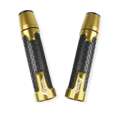 PARA APRILIA RSV4 R RF RR 2010~2023 Accesorios 7/8" Empuñadura Manillar con Tapa Foto 1 de 2