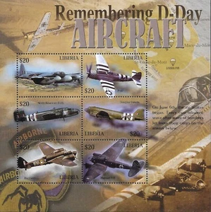 LIBERIA - 1994 MNH "WWII Remembering The D-Day" Souvenir Sheet !!!! - Picture 1 of 1