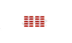 Tekno | Juego de luces traseras para remolque 88574 'WaterDecal' escala 1:50 - Imagen 1 de 2