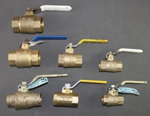 MC Apollo Parker PurePro 1/2-1" Full Port Brass Ball Valve Lot Of 7 - Picture 1 of 21