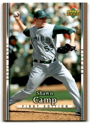 2007 Upper Deck First Edition Shawn Camp Baseball Cards #151 - Image 1 of 2