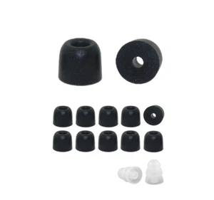 Nuforce Ear Tips Replacement, Memory Foam Ear Tips for Nuforce (listed models) - Picture 1 of 10