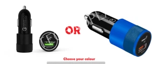 Mini USB PD Car Charger QC 3.0 12–24V Fast Type-C Adapter For iPhone12 Pro Max - Picture 1 of 18