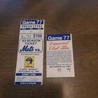 Nice Sept 19 1983 Mets 5 Vs Pirates 4 Ticket Stub. Seaver Pitcher