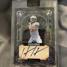 2023 HENDON HOOKER 1/1 AUTO WILD CARD AB-53 contemporary black