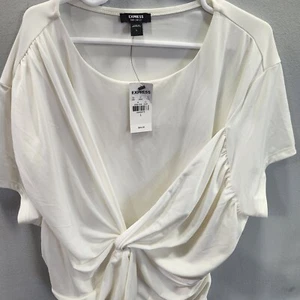 Shirt Express Gr. L Body Contour Compression Crew Neck Twist Front Tee ........ - Bild 1 von 5