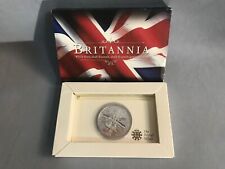 2011 Uk Great Britain Silver Britannia 1oz Bullion Coin with original box