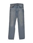LEVI'S Mens 501 Straight Jeans W32 L34  Blue AG03