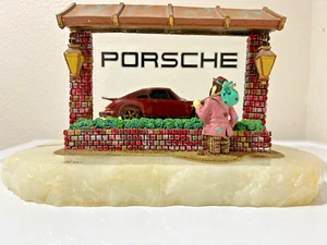 Ron Lee Wishful Thinking 1987 12"x8" Porsche firmado numerado auténtico #729 - Imagen 1 de 12