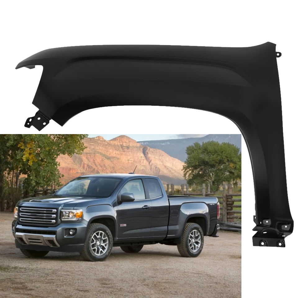 Fender For 2015 2016 2017 2018 2019 2020 2021 2022 GMC Canyon Primed Front LH - Изображение 1 из 4