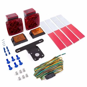 12V Trailer Light Kit Available for: RV, Ship, Boat  for All Outdoor Terrain new - Imagen 1 de 5