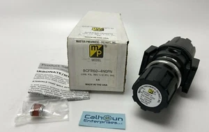 New! Master Pneumatic BCFR60-4NGPN Combo Filter Regulator 1/2 MTL BWL WARRANTY - Picture 1 of 7