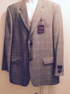 44R VITAL BARBERIS CANONICO Super 120s TASSO ELBA Blazer Jacket Sport Coat P08 - Picture 1 of 11