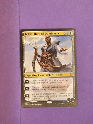 Teferi, Hero of Dominaria - Regular Mythic - DOM 207/269 Never Played Cards MTG - Image 1 of 3