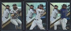 Charlie Blackmon Lot of 3 Cards - 2019 Topps Gold Label #22 - All 3 Class 1/2/3