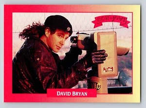#203 David Bryan - Bon Jovi - 1991 Brockum Rock Cards (NRMT-MT)