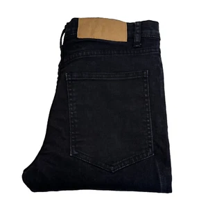 Cheap Monday Jeans Mens W30 L32 Black Stretch Denim Slim Tapered Y2K Vintage - Picture 1 of 13