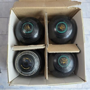 Juego de 4 cuencos clásicos Henselite talla 5 medianos en caja buen estado - Imagen 1 de 6