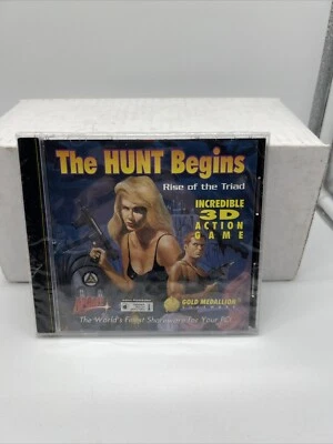 The HUNT Begins:  Rise of the Triad - Gold Medallion Software - Sealed  - Image 1 of 2