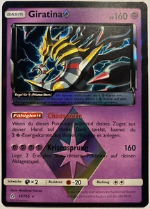 Pokemon Giratina Prisma HOLO | Deutsch 58/156 Ultra-Prisma | Near Mint - Bild 1 von 2