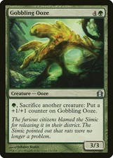 4x Gobbling Ooze – Return to Ravnica Green Uncommon MTG LP EDH Magic x4 MTG_Dom