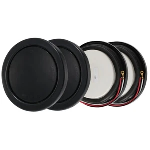 4Pcs 4" Smoked Red 12 LED Backup Tail Stop Turn Truck Light with Plug HL-L-009-P - Picture 1 of 12