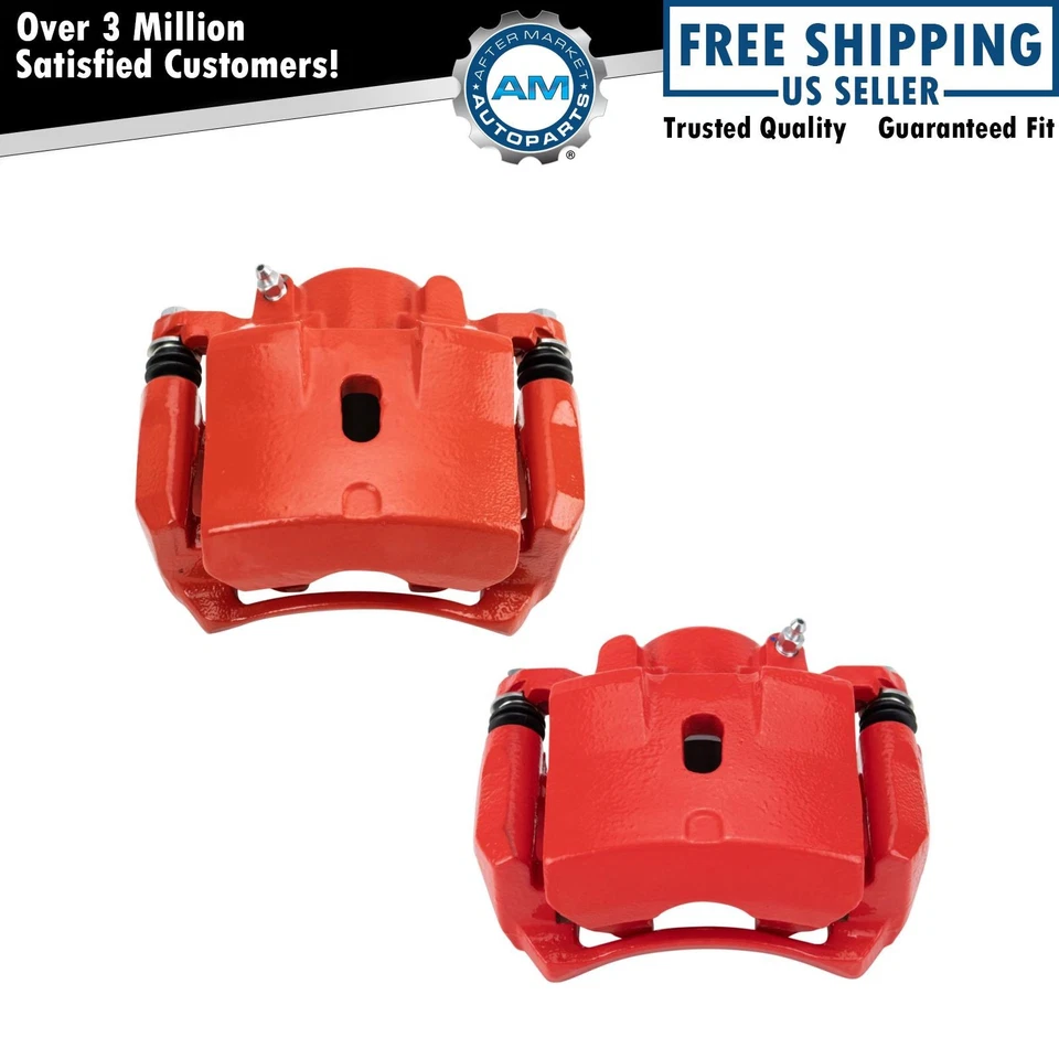 Front Brake Caliper Set Fits 06-11 Chevrolet HHR 04-08 Malibu 06-08 Pontiac G6 - Image 1 of 4