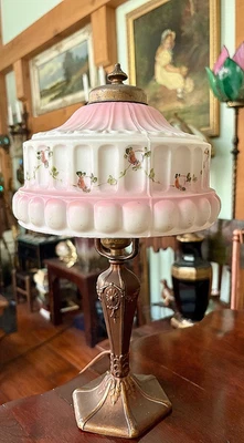 Antique 1920's Art Deco Boudoir Lamp - Image 1 of 4