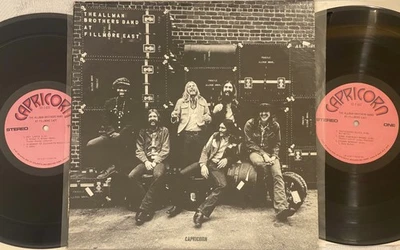 ALLMAN BROTHERS Live At Fillmore East  1971 Capricorn SD 2-802 EX/EX plays NM - Image 1 of 4