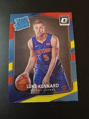 2017-18 Panini Donruss Optic - Rated Rookie  Red & Yellow #189 Luke Kennard (RC) - Image 1 of 2