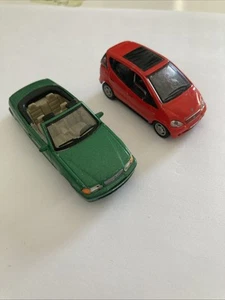 HONGWELL 1/72 VOLVO C70 (70mm Largo) y MERCEDES BENZ A140 (50mm Largo), Ver Fotos - Imagen 1 de 11