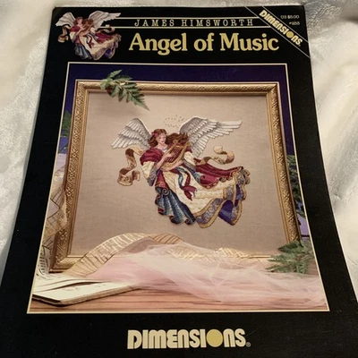 Angel of Music Counted Cross Stitch Pattern 253 from Dimensions, James Himsworth - Image 1 of 4