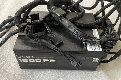 EVGA SUPERNOVA 1200 P2 220-P2-1200 1200W 80+ Platinum Fully Modular Power Supply - Image 1 of 4