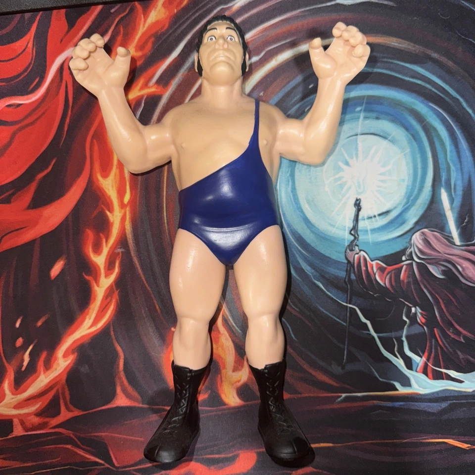 Andre The Giant WWE WWF Big Rubber Guy LJN  Foto 1 de 1