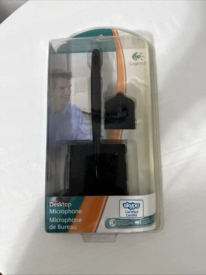 Logitech Black 3.5mm Connector Desktop Microphone 980240-0403 - Image 1 of 4