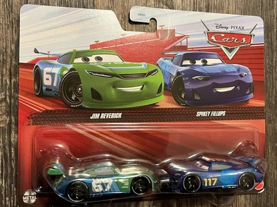 2026 Disney Pixar Cars Jim Reverick Spikey Fillups paquete de 2 67 117 TOTALMENTE NUEVO Foto 1 de 2