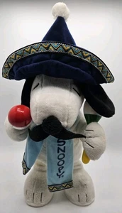 Peanuts Snoopy Christmas Plush Mexican Maracas Feliz Navidad Music and Dancing - Picture 1 of 7
