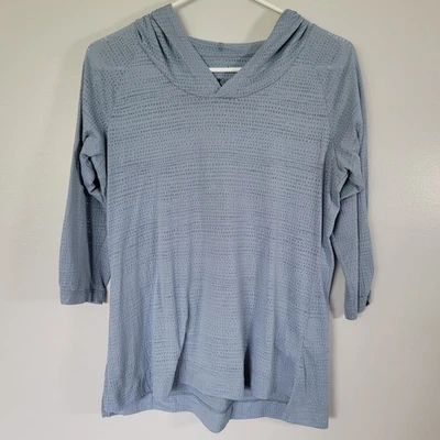 Columbia Activewear Sudadera con Capucha Ligera para Mujer Talla M Fruncida Mangas 3/4 Exterior Foto 1 de 4