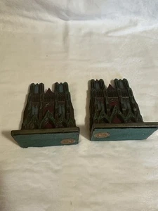 Vintage Book Ends Norte Dame Cathedral Bookends - Picture 1 of 9