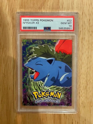 PSA 10 Ivysaur Topps Movie Edition POP 36 Pokemon 1999 Mint Rare - Image 1 of 2