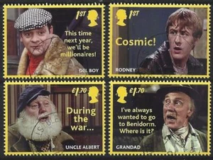 GREAT BRITAIN 2021 ONLY FOOLS AND HORSES SET 4 EX MINIATURE SHEET FINE USED - Picture 1 of 1