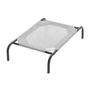 The Original Coolaroo Elevated Pet Dog Bed for Indoors & Outdoors, Small, Gray - Picture 1 of 6